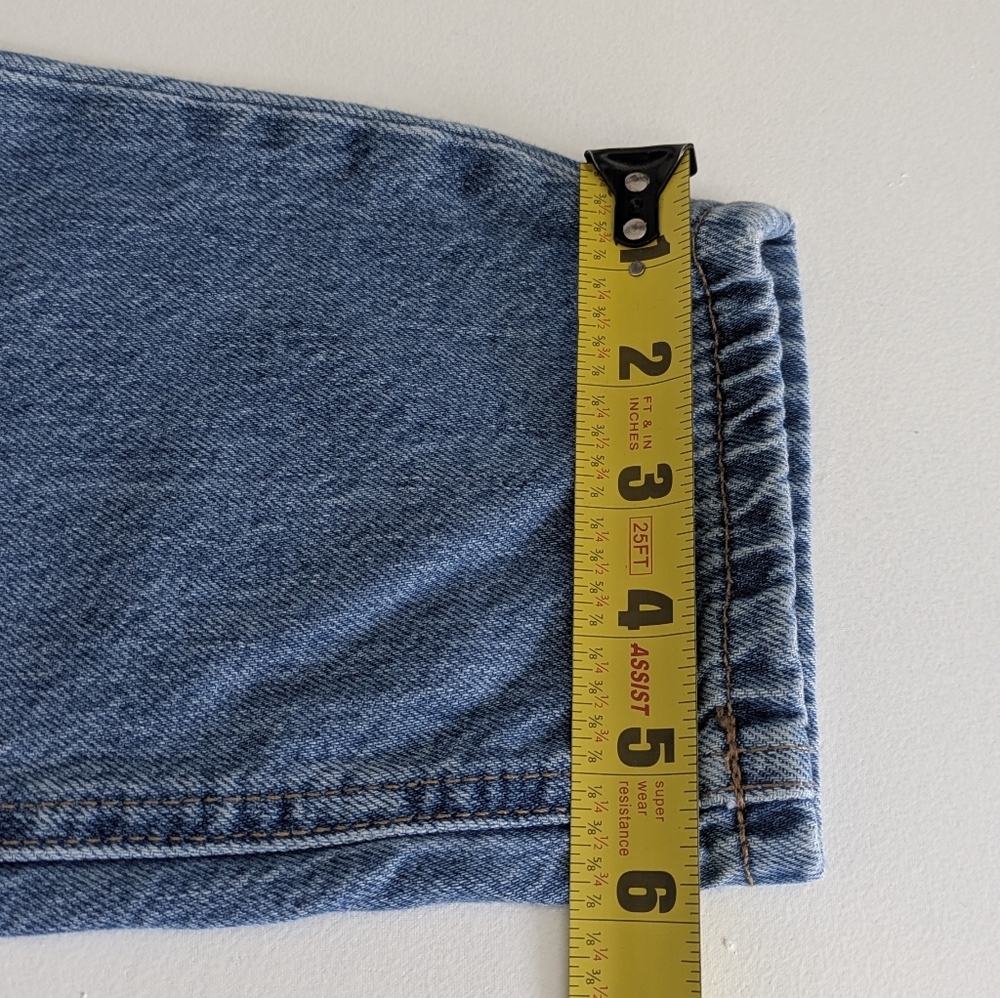 Aeropostale Jeans Women’s Size 2 Mom Jean Distressed Blue Denim - Picture 10 of 15